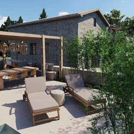 Papadria Villas - Modern Luxury Villas Near Kathisma Beach Tsoukalades Exterior photo