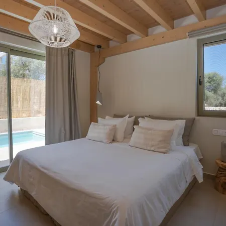 Papadria Villas - Modern Luxury Villas Near Kathisma Beach Tsoukalades Exterior photo